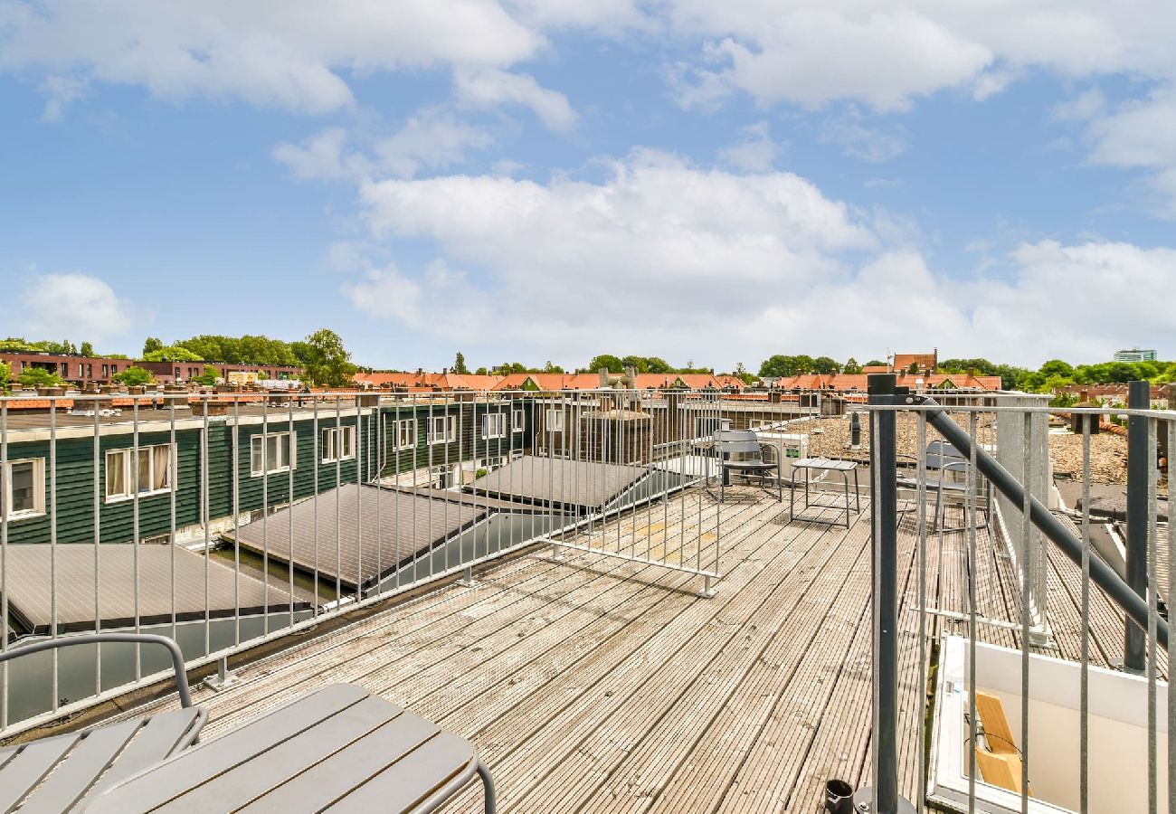 Appartement in Amsterdam - Longstay Cozy & Bright apt. with rooftop terrace 