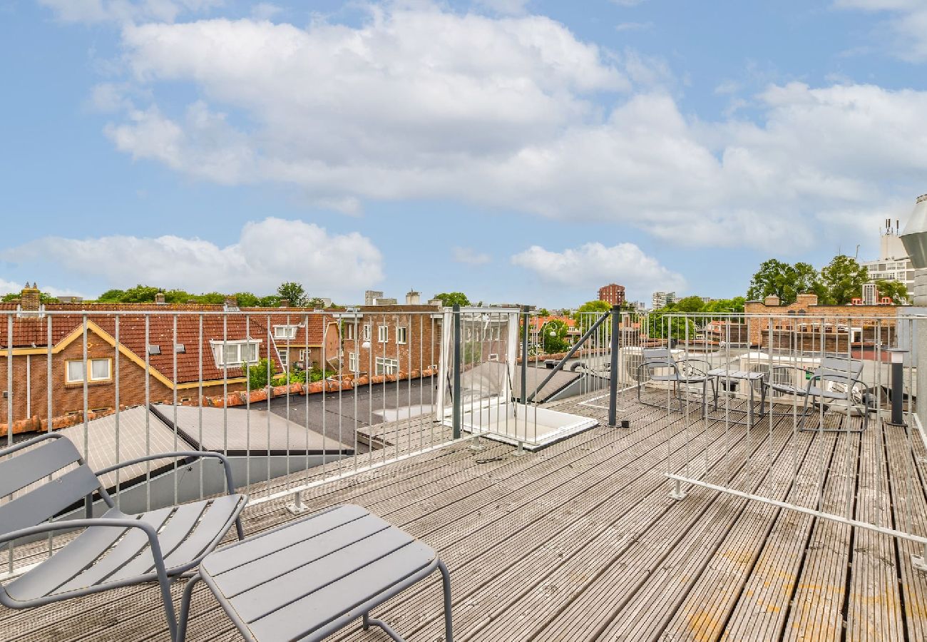 Appartement in Amsterdam - Longstay Cozy & Bright apt. with rooftop terrace 