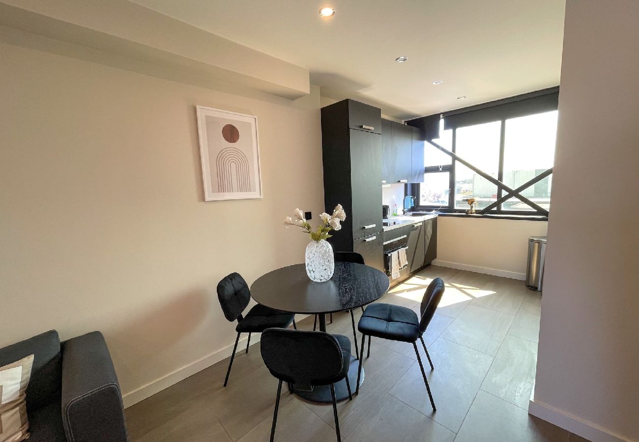 Appartement in IJmuiden - 3 Complete Business Serviced Studio Apartments 